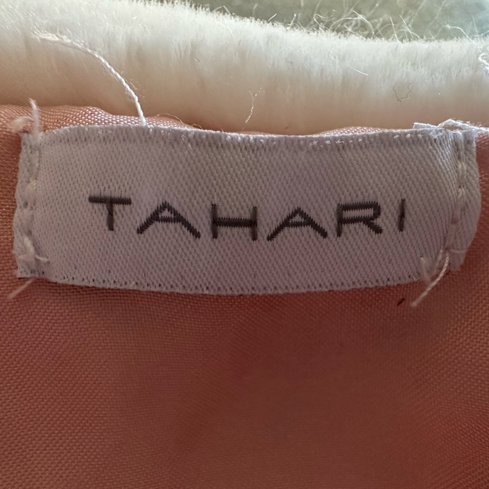 Tahari Girls' Pink Plaid Faux Fur Collar Dress Coat (1096) - Picture 11 of 13